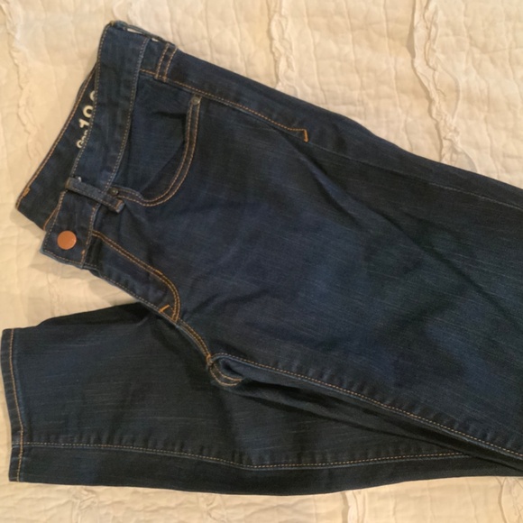 Gap Denim Jeans Always Skinny Salinas Stretch Dark Rinse Low Rise Size 28 - Picture 7 of 10